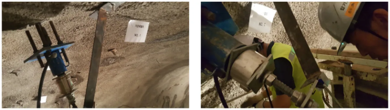 Fig. 9. Pull-out Test of Field