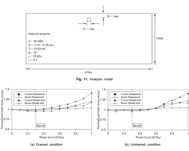 Fig. 11. Analysis model