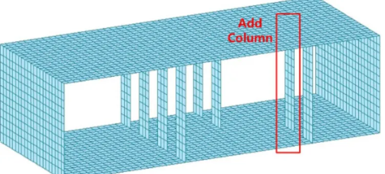 Fig. 11. Modeling (3D, After Retrofitting).