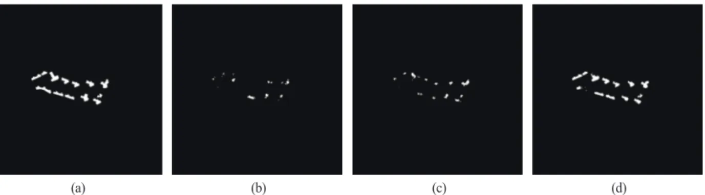 Fig. 15.  Ground truth and detection results for validation and testing Area 2 with the existing and proposed algorithms: