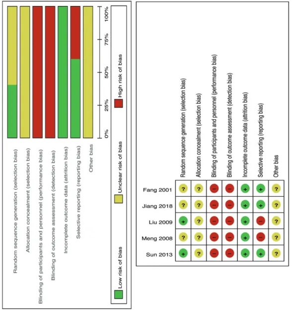 Fig. 3. Graph and summary of risk of bias.