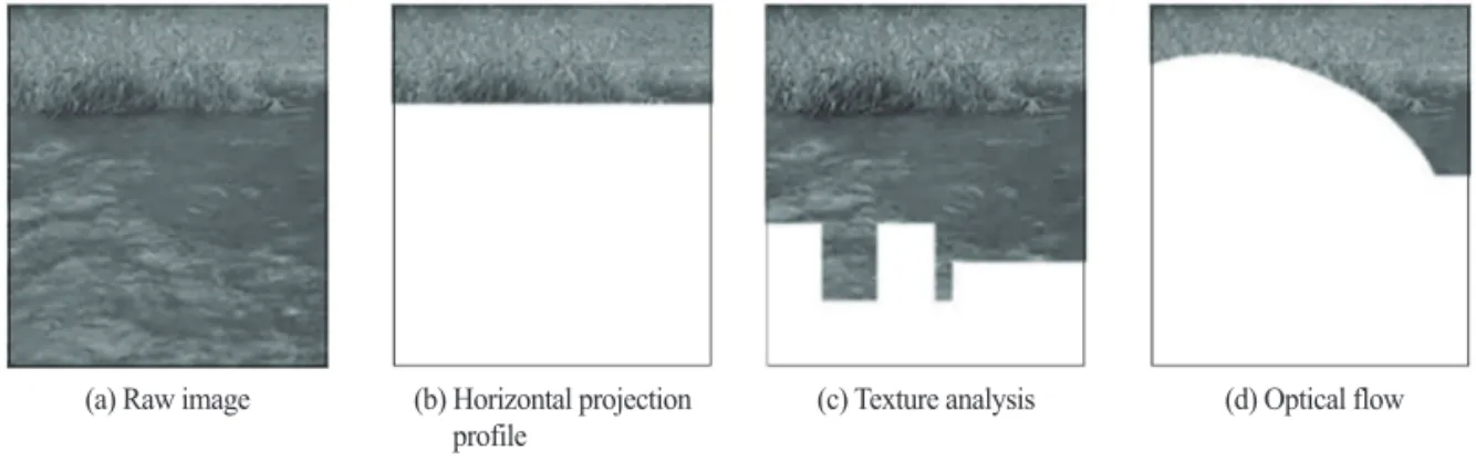 Fig. 8.  Water area detection results.