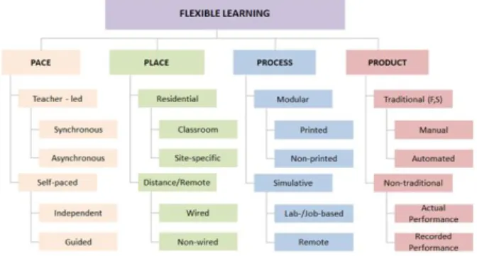 Fig.  1.  Flexible  learning  structure 