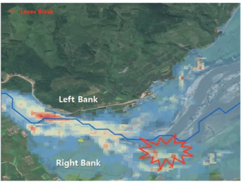 Table 2.  Flooded Area by Landuse