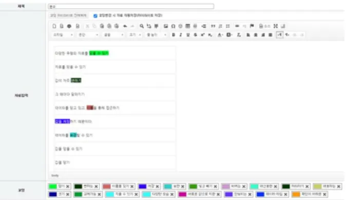 Fig.  2.  Coding  structure  example webpage  of Bluebird  2.0