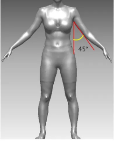 Fig.  1.  Posture  for  3D  scan