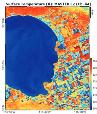 Table 3.  Validation of surface temperatures at the Salton Sea buoy (33.22532°N, 115.82425°W)