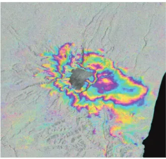 Fig. 1.  DInSAR geometry to estimate Earth’s surface deformation (modified from (Pepe and Calò, 2017)).