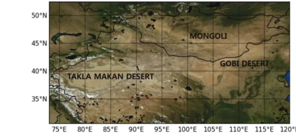Table 1.  Description of land cover types defined in the IGBP and MODIS