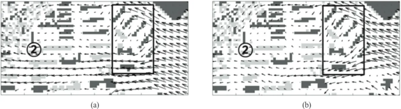 Fig. 8.  The same as in Fig. 6 except for the east-south-easterly.
