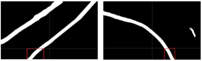 Fig.  9.  Width  Change  of  Yellow  Lane  in  Parameter  Tuning