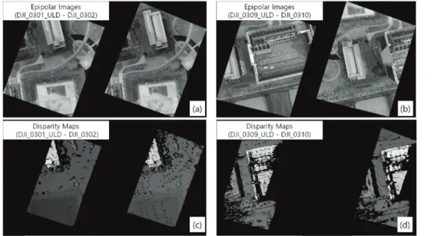 Fig. 9.  Extracted point cloud and source image (Phantom4).