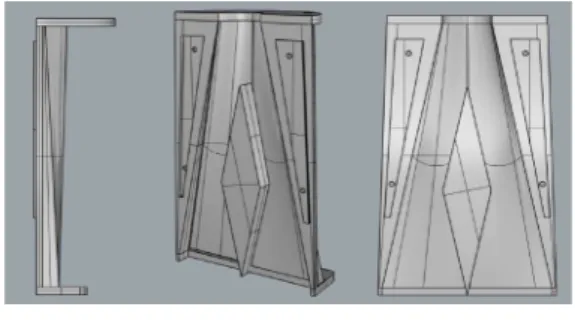그림  1.  웨이브가이드  3D  모델 Fig.  1.  3D  model  of  waveguide