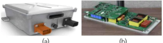 Fig.  2.  Configuration  of  OBC,  LDC  mechanism  integrated  system(a)  and  circuit  integrated  system(b)