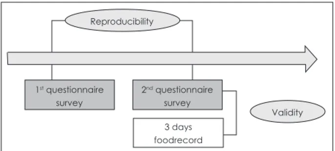 Fig. 1. Design of validation study for a developed questionnaire.