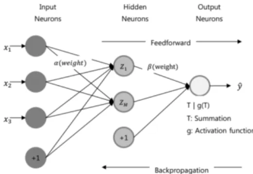 Fig.  1.  Structure  of  Artificial  neural  network