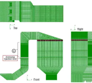 Fig.  4.  Calculation  grid  for  CFD  Analysis