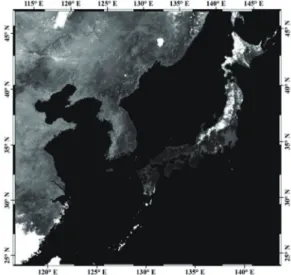 Table 1.  List of GOCI images and MODIS cloud product used in this study Experimental data Validation data