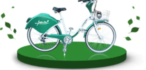 Fig. 1. Nubija bicycle sharing service