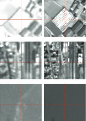 Fig. 5.  KOMPSAT-2 images(Left) and Reference images (Right) of points excepted from extraction.