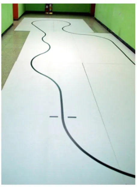 그림 7. 실험용 차로 Fig. 7. Special road for evaluation