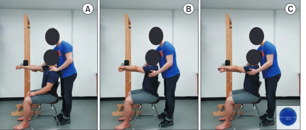 Table 1. The electromyographic activity of upper and lower serratus anterior and trapezius muscles