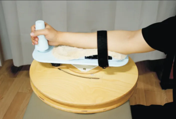 Figure 4. Grahamizer II upper extremity exerciser.