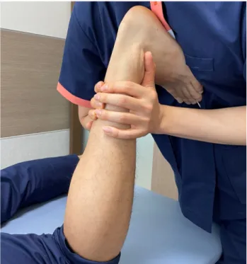 Figure 1. Passive joint mobilization Figure 2. Active joint mobilization