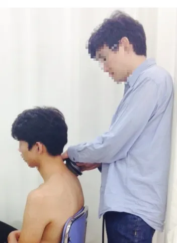 Figure 2. Comparison of pain pressure threshold. PPT: pain pres- pres-sure threshold, LE: low energy group, HE: high energy group