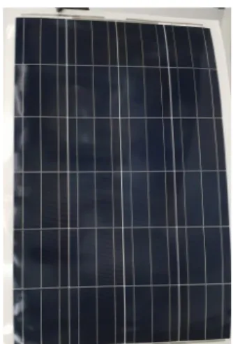 Table 3  Electrical output of 24 cell PV module according to front materials 