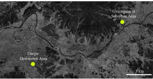 Fig. 1  Location of observation sites