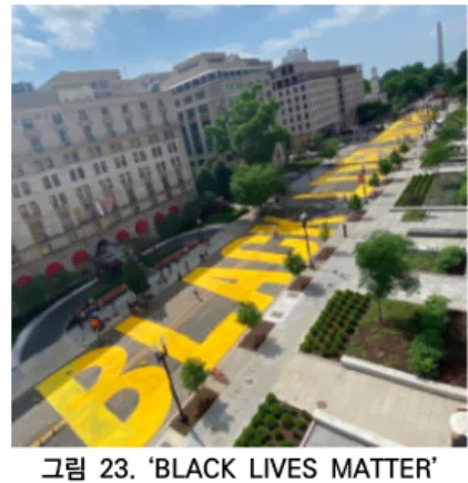 그림  23.  ‘BLACK  LIVES  MATTER’