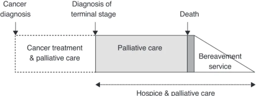 Figure 2. Timetable of hospice &amp; palliative care services.