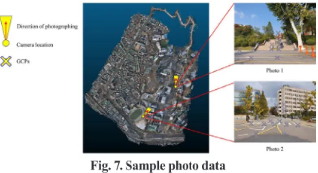 Fig. 7. Sample photo data