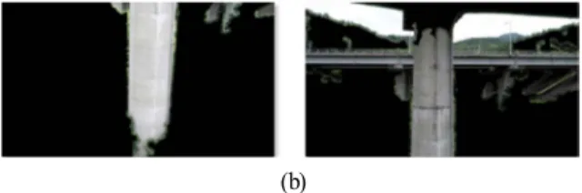 Fig. 2. Some images obtained by the Phantom 4 Pro V2; (a)  Photos (b) Video frames