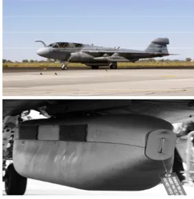 Fig.  4.  EA-6B  Prowler  and  AN/ALQ-99  Tactical  Jamming  System[8]