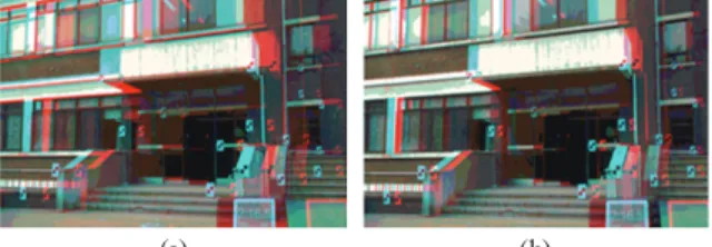 Fig. 3 is calibrated before matching and after  camera  calibration are as follows.