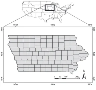 Fig. 1. Study area