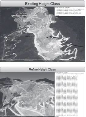 Fig. 12는 GeoServer에 BIL 추가모듈을 설치한 뒤 작업공 간을  생성하고 저장소를 생성한 뒤 지형 레이어를 생성하여  GeoServer에 등록 및 발행하여 Cesium-GeoServer Terrain  Provider를 이용하여 DEM을 노천광산 모니터링시스템에서  서비스하기  위한 오픈 소스 환경의 지형데이터 통합 방안을  제시한  것이다.