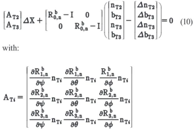 Fig. 2. Data processing procedure in this research for precise kinematic positioning and attitude determination