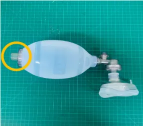 Fig.  1.  BVM(Bag  Valve  Mask) 