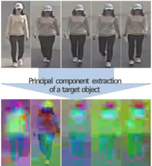 Fig.  9.  Principal  component  extraction  results  of  an  augmented  object