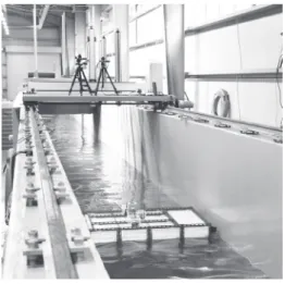 Fig. 2. Drawing of a ﬂoating structure model.