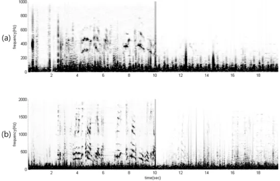 Fig. 8. Real-time simulation results of (a) heart and (b) breath sound in time domain using embedded board