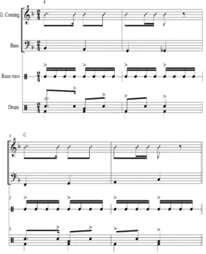 Fig.  6.  〈Marinheiro  só〉Chorus  6  Bars