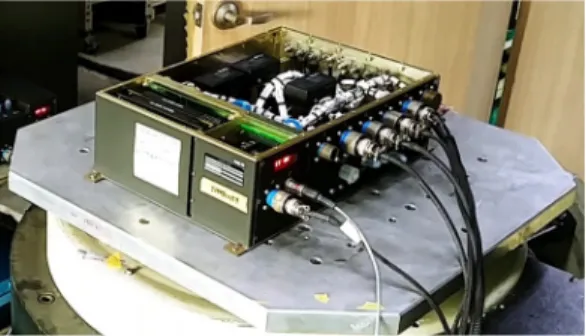 Table  2.  Vibration  Requirement  and  Test  Result                   (Sinusoidal  Frequency) Random  Frequency  (Hz) Requireme (g)nt Flight  Vibration  (g)XY Z 10  ~  500 0.801 0.181 0.183 0.390