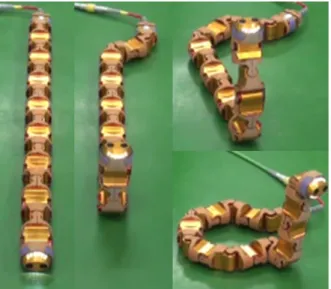 Fig. 9. Pole climbing and lateral rolling of KAEROT- snake V
