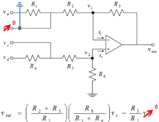 Fig. 14. Circuit analysis if current flows from outside  to  the  ground  line