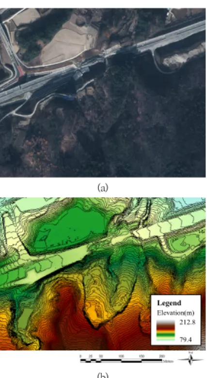 Fig.  5.  Results  of  slow-moving  landslide  crack  extraction  at  the  study  site