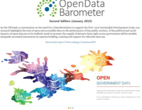 그림  9.  Open  Data  Barometer  홈페이지